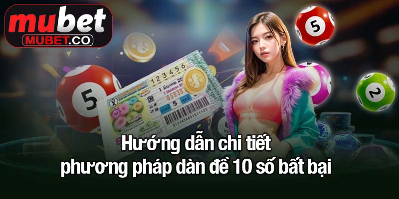 Hướng dẫn chi tiết phương pháp dàn đề 10 số bất bại